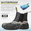 Men's & Women's Lightweight Waterproof Work Boots - Steel Toe Cap Safety Trainers - Breathable Construction - Industrial Chef Boots #2