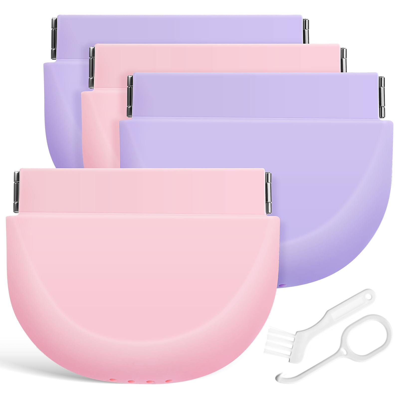 Custodia per Apparecchio 4 Pezzi in Silicone, Sottile e Carina