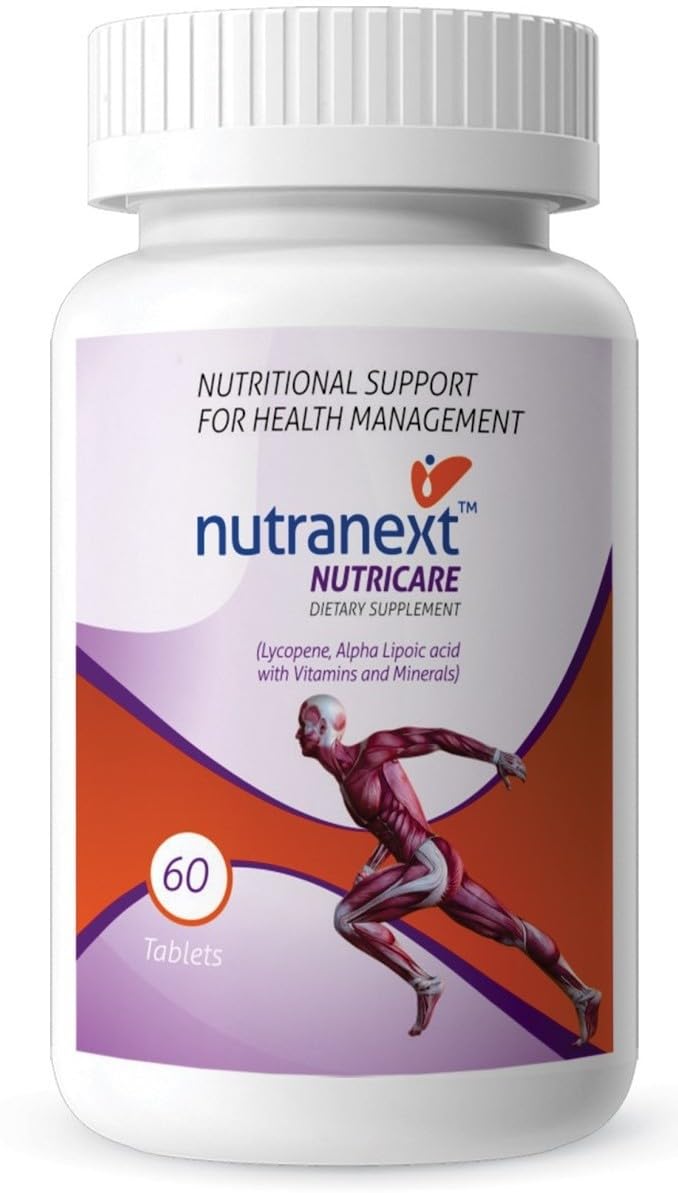 NutraNext NutriCare Dietary Supplement is a Nutritional Support for Health Management | 20+ Multivitamins & Multiminerals (60 Tablets)