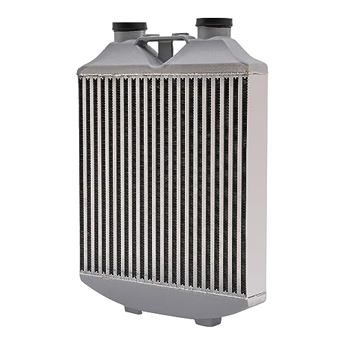 Intercooler en aluminium pour voiture, Turbo Intercooler 78x40x7 cm – Évacuation efficace de la chaleur, adapté pour Ibiza Mk4, Polo GTI, Skoda Fabia –...
