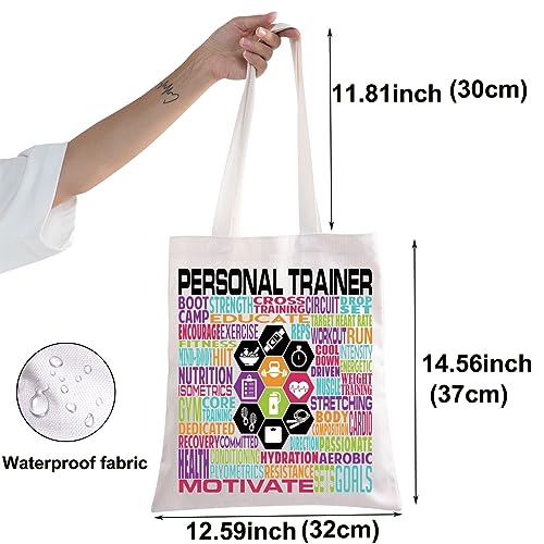 BWWKTOP Personal Trainer Tote Bag - Fitness Instructor Shoulder Bag Gifts2