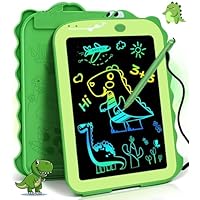 LCD Drawing Tablet Kids Toys for Girls Boys Age 2-3 Birthday Christmas Gifts, Colorful LCD Writing Tablet Educational Toys for 2 3 4 5 6 7 Year Old Kids, Drawing Pad Travel Games for Autistic Children