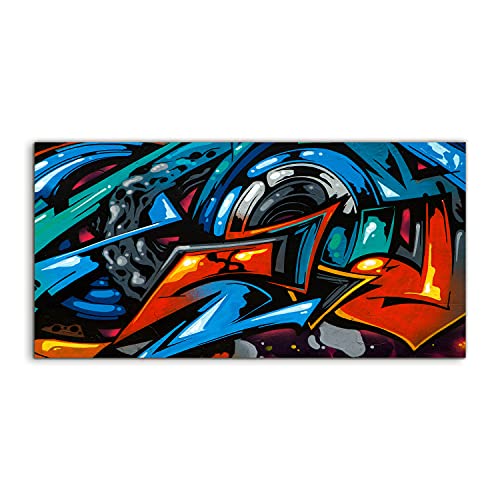 Photo art acrylique salon moderne 120x60cm décoration murale graffiti Coloray