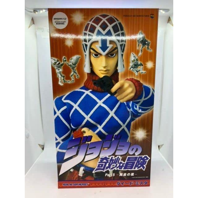 Amazon.co.jp: 品 リアルアクションヒーローズ RAH ジョジョ ミスタ 
