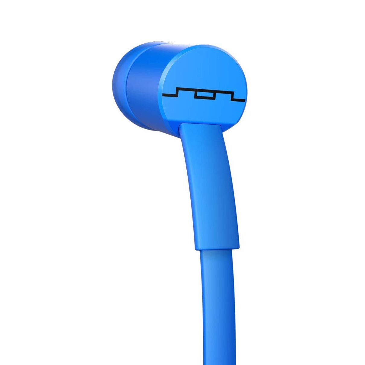 écouteurs Jax SOL Republic - Écouteurs anti-bruit et anti-nœud avec contrôle à 1 bouton, son haute qualité puissantes basses voix vibrantes, taille 4x ajustement parfait - Bleu