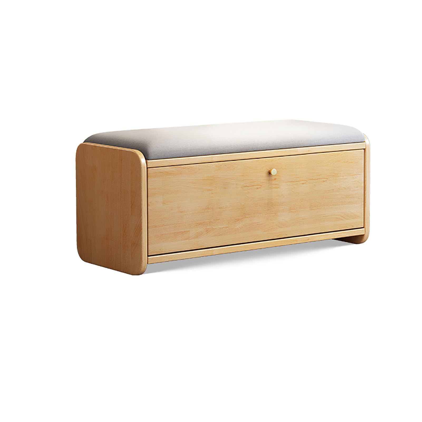 WJFTODAY Shoe Storage Bench with Cushioned Seat Flip Drawers for Entryway Hallway & Bedroom Stylish for Closet & Home Decor