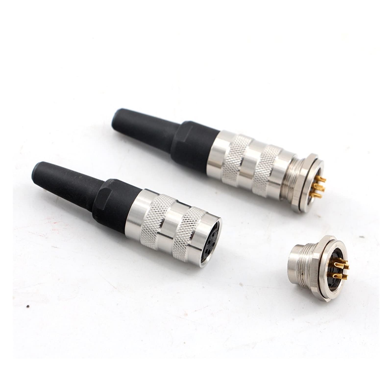 Artemisia J09 wasserdichter M16-Sensorstecker 2 3 4 5 6 7 8 12 14 16 19 24-polige Buchse Stecker PBC-Panel (Color : 16 pin)