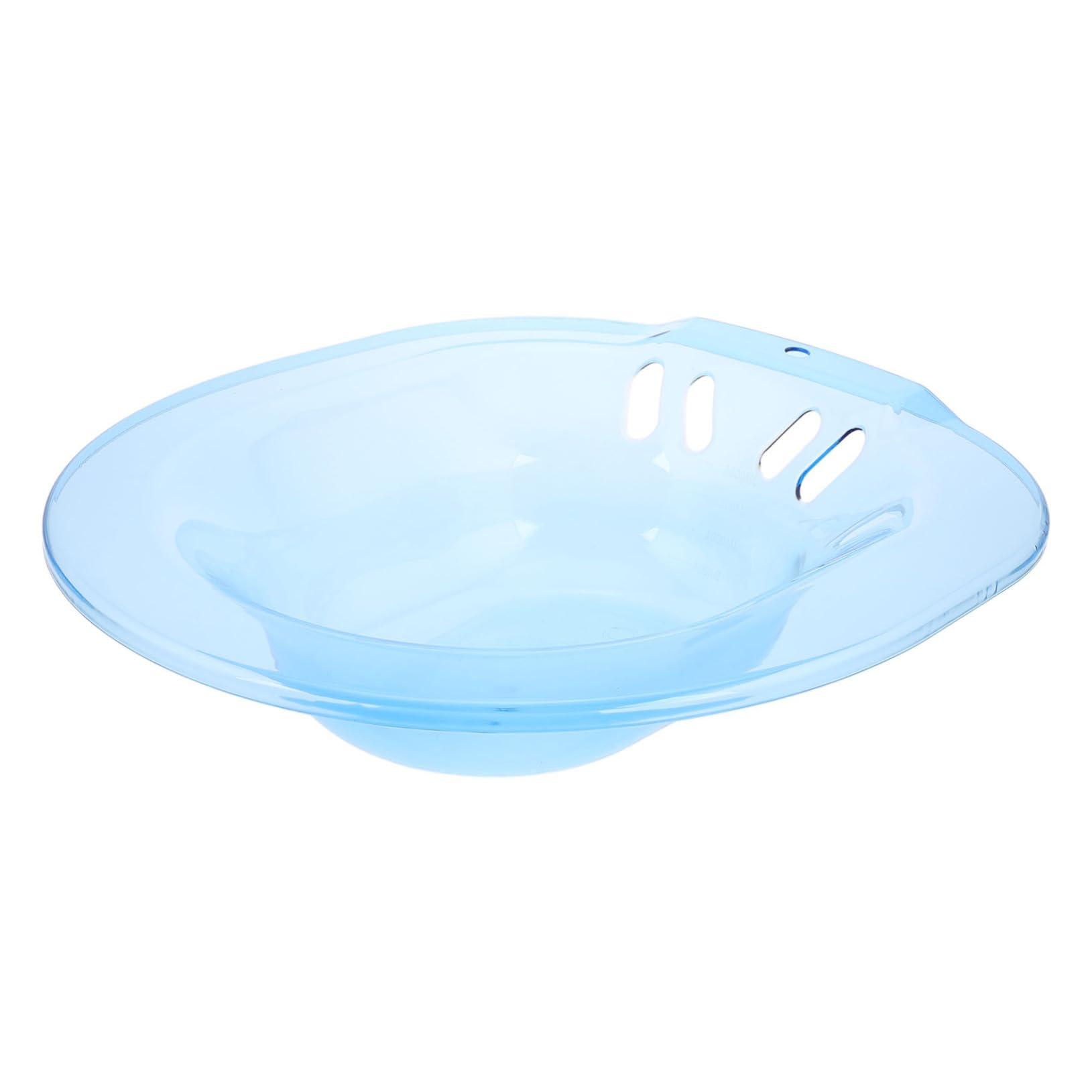 PACKOVE Sitz Bath Basin for Postpartum Care Ergonomic Hip Bath Bowl for Hemorrhoids Intimate Comfortable Soak Pan for Maternity Personal Use Blue Color