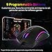 Tronsmart TG007 RGB Ratón Gaming,8 Botones Programables Profesional Cableado Ratones Gaming Ergonómico...