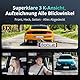 BOTSLAB 4 Kanal Dashcam Auto Vorne Hinten, 4 Channel 3K+3 * 1080P, Autokamera mit 128GB SD Karte, GPS 5GHz WiFi,3.18 IPS-Bildschirm,Super Nachtsicht,WDR, G-Sensor,Loop-Aufnahme,Parküberwachung