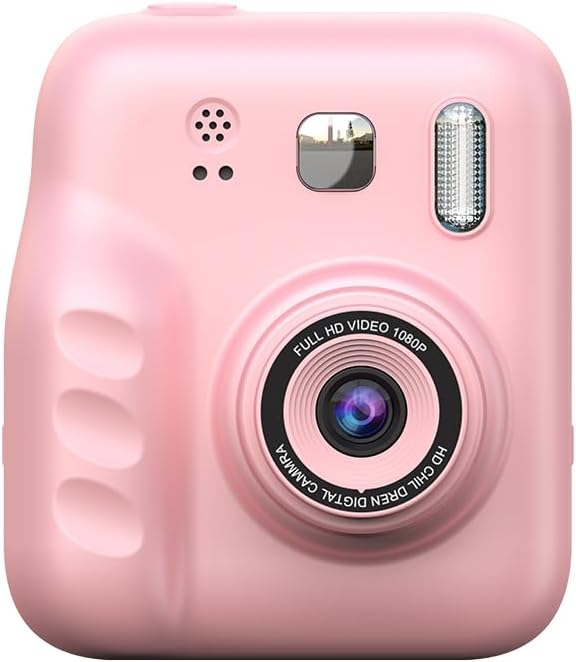 Kids Instant Print Camera, Christmas Birthday Gifts for Girls and Boys, 1080P HD Video Digital Kids Camera with Print Paper & 32G Card, Toddler Toy for 3-14 Years Old (Pink) Kids Instant Print Camera, Christmas Birthday Gifts for Girls and Boys, 1080P HD Video Digital Kids Camera with Print Paper & 32G Card, Toddler Toy for 3-14 Years Old (Pink)