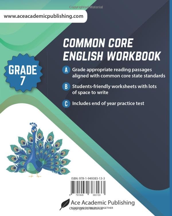 Common Core English Workbook: Grade 7 English - Image 2