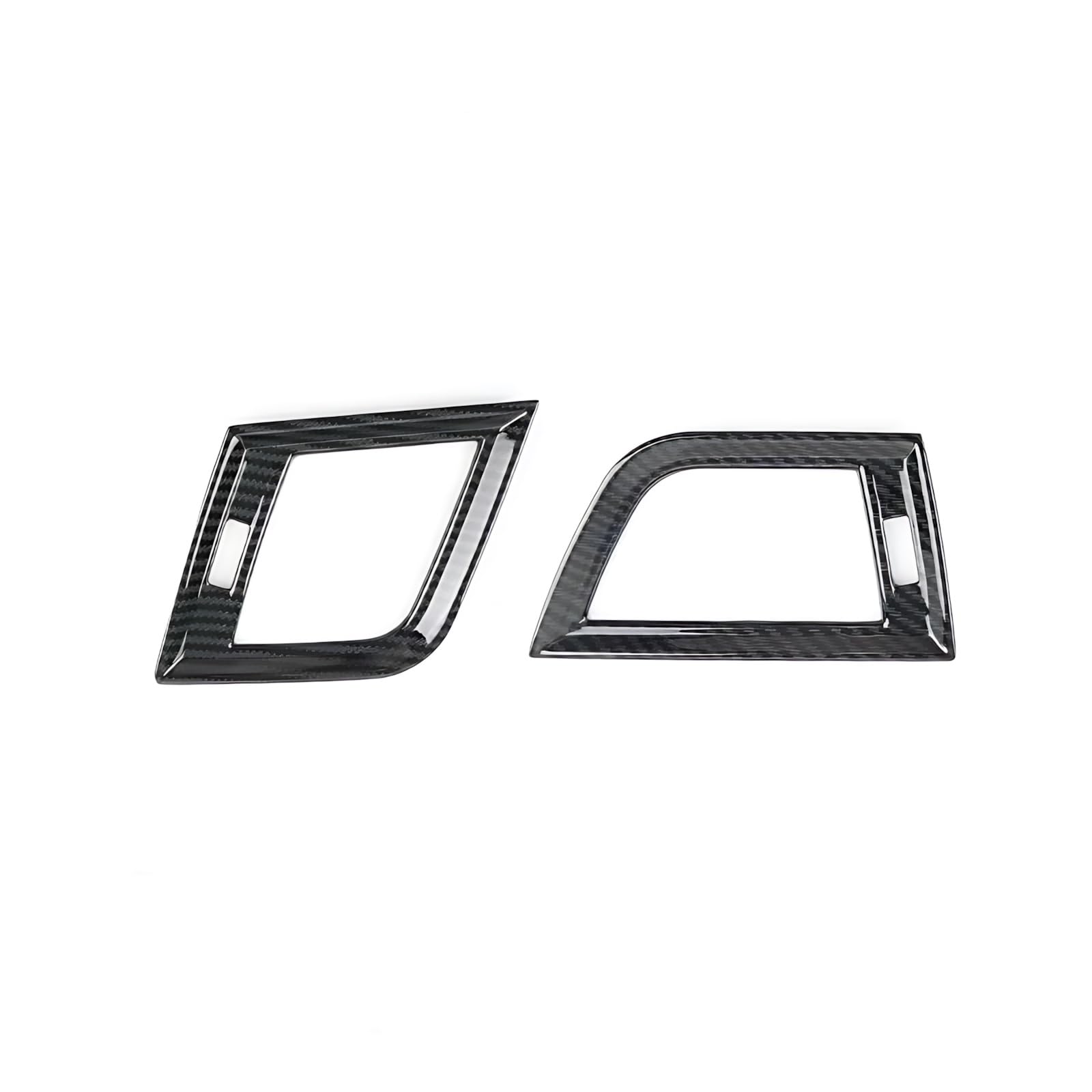 Center Air Vent Cover Trim Compatible with for Q5 Q5L FY 2018-2021 LHD Car Dashboard Air Vent Trim Frame Air Outlet Decorative Cover Sticker