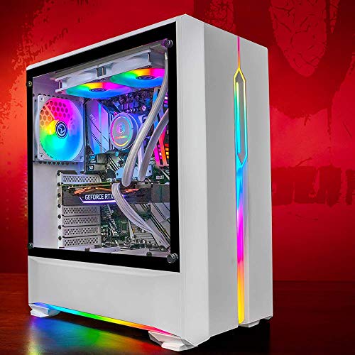 GameMachines Onyx - RGB Gaming PC - Wasserkühlung - Intel® Core™ i7 10700KF - NVIDIA RTX 3070-500GB SSD - 2TB Festplatte - 16GB DDR4 - WLAN - Windows 10 Pro