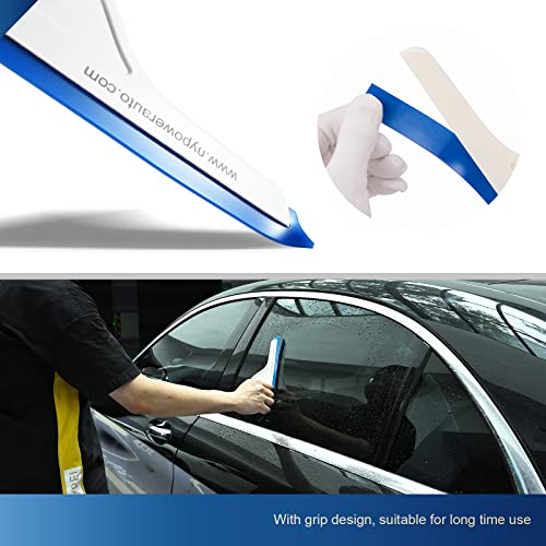 EHDIS Window Tint Tools Vinyl Wrap Tool Kit With Vinyl Squeegee,Vinyl Wrap Stick,Wrapping Paper Cutter, Utility Knife and Blades for Car Wrapping,Wallpaper Installation