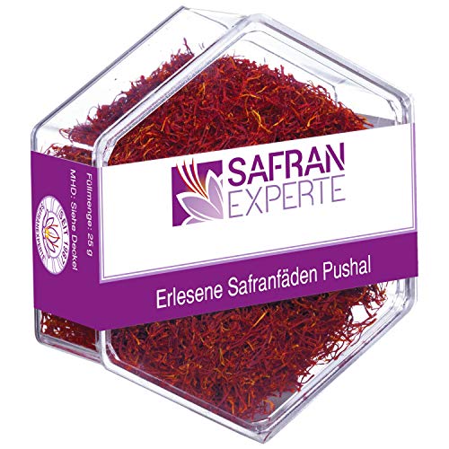 SAFRAN 25 gr. in Dose hochwertige erlesene Qualität Safran frische Ernte Saffron
