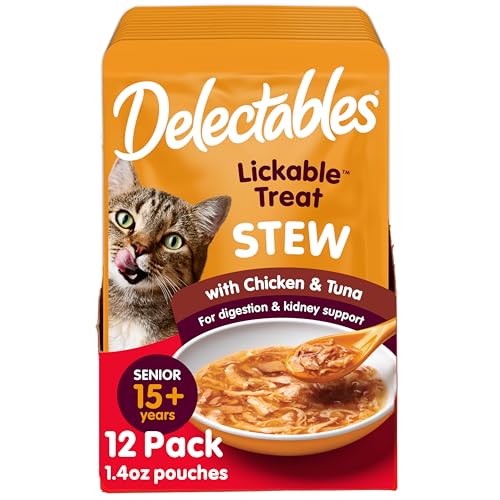 Delectables Lickable Treat Stew Senior