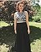 Unbranded* Stunning A-line Scoop Long Chiffon Prom Dress Evening Gown with Beading