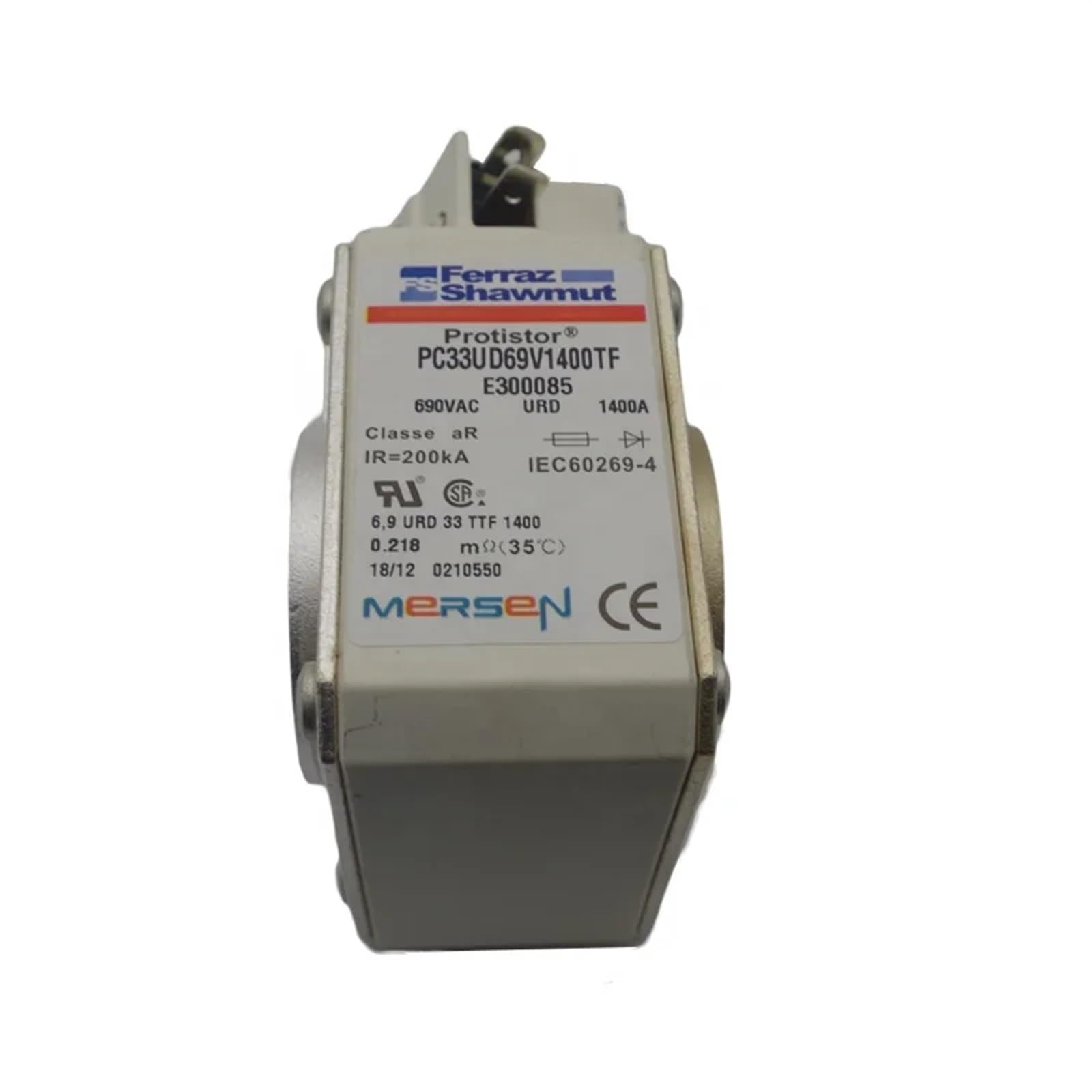 1250A 690V PC33UD69V1250TF Parti di Fusione premere Fusibile fusibili terminali