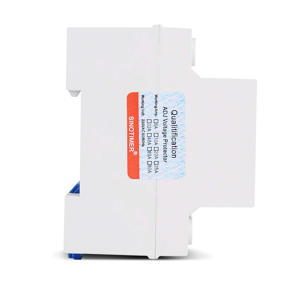Interruttore Magnetotermico Differenziale Trefase Industriale AC 380V 80A. Recupero Automatico Della Protezione Tensione Di Sovratensione Regolabile Sopra Il Dispositivo Potente(50A)