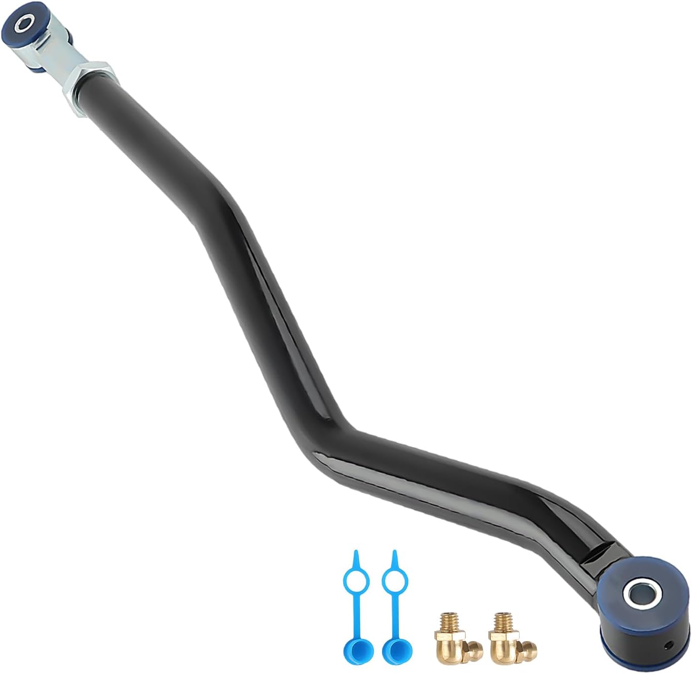 maXpeedingrods Adjustable Front 0-6" Lift Track Bar for Jeep Wrangler JK 2 Door 4 Door 2007-2018, Black