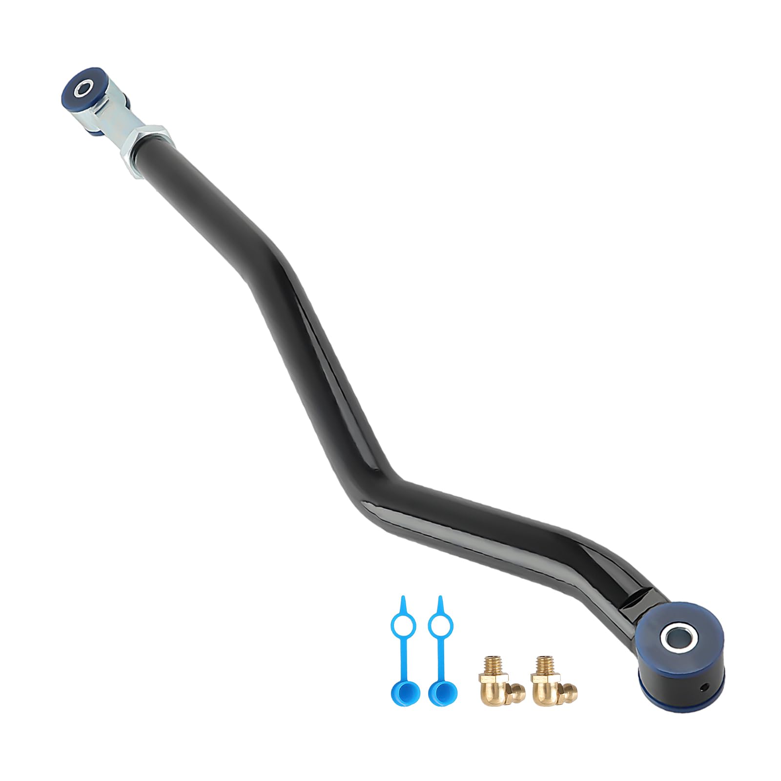 maXpeedingrods Adjustable Front Forged Track Bar for Jeep Wrangler JK 2 Door 4 Door 2007-2018 with 0-6" Lift, Black