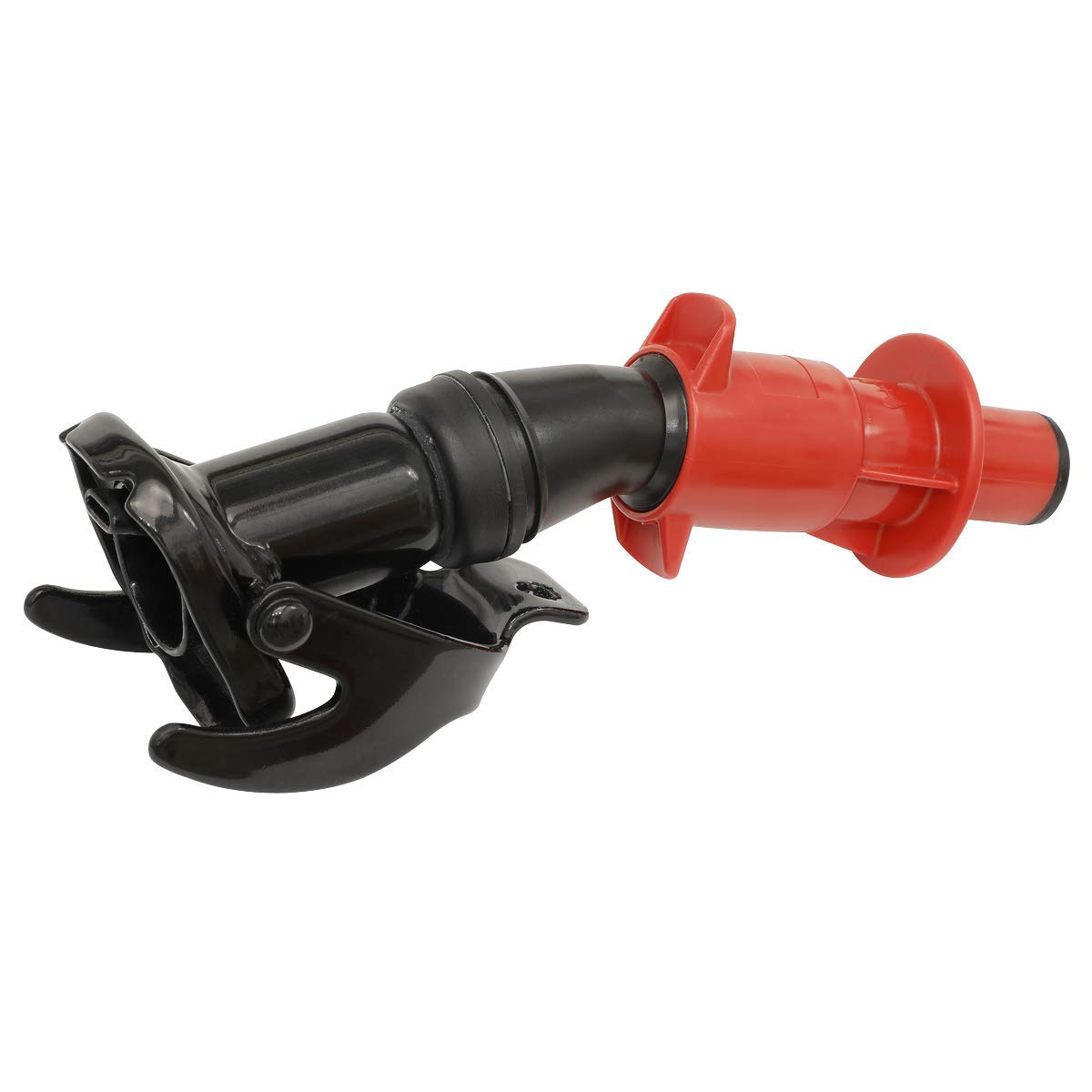 Sealey 5L & 10L Metal Jerry Can Smart Spout With Automatic Stop Red/Black JCSS