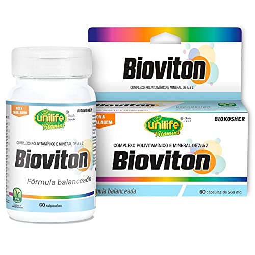 Bioviton Multivitamínico 560mg 60 cápsulas Unilife