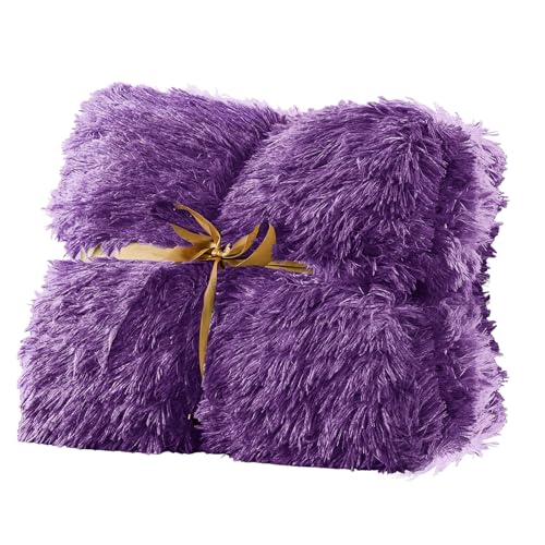 yescool Weighted Blanket for Adults (15 lbs, 60' x 80', Eggplant) Heavy Blanket for Sleeping Perfect...