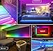 KORJO Led Strip Lights, 32.8ft WiFi Music Lights with Dream Color Chasing, 12V 300 LEDs App Controlled Rope Lights Kit Working with Alexa, Waterproof Flexible Led Lights for Room, Kitchen and Party