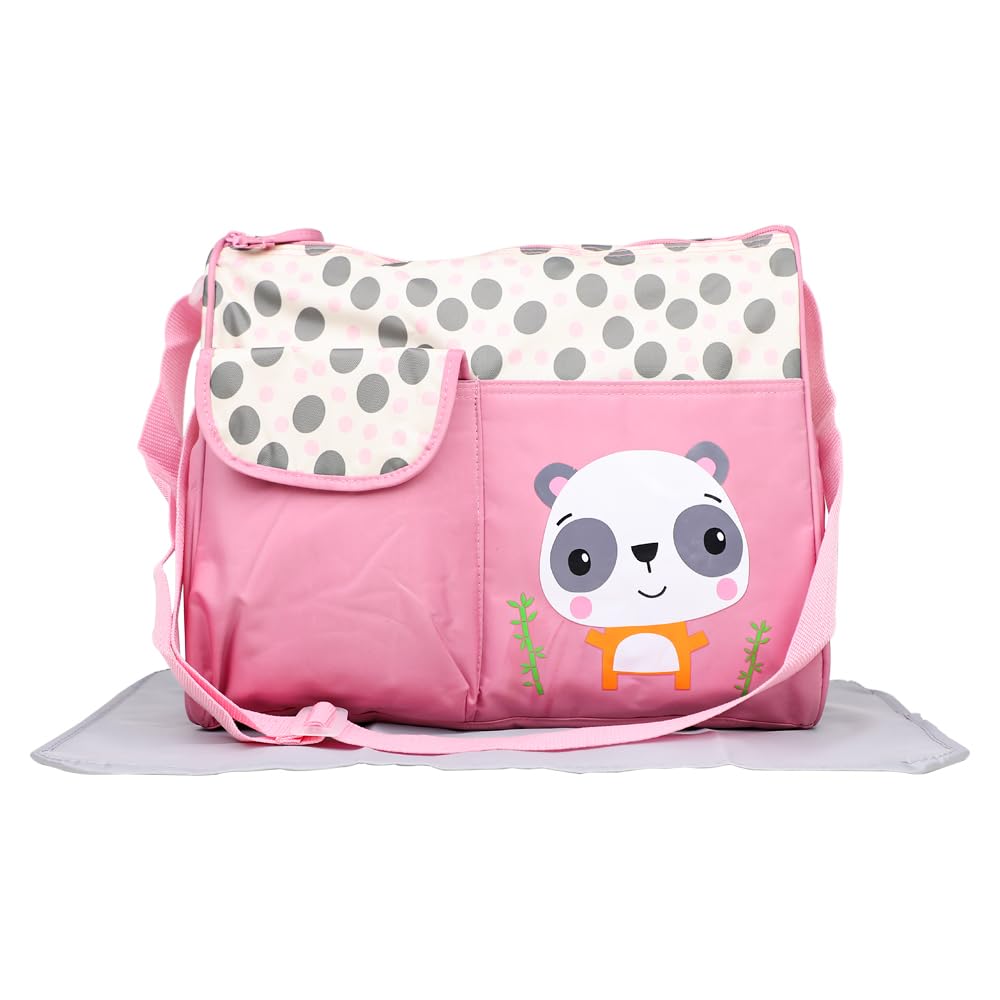 Baby Bucket Womens Baby Diaper Nappy Changing Baby Diaper Bag Mummy Bag Handbag- (Pack Of 1 Pink Panda) (B0CQC2LVBX) Amazon Price History, Amazon Price Tracker