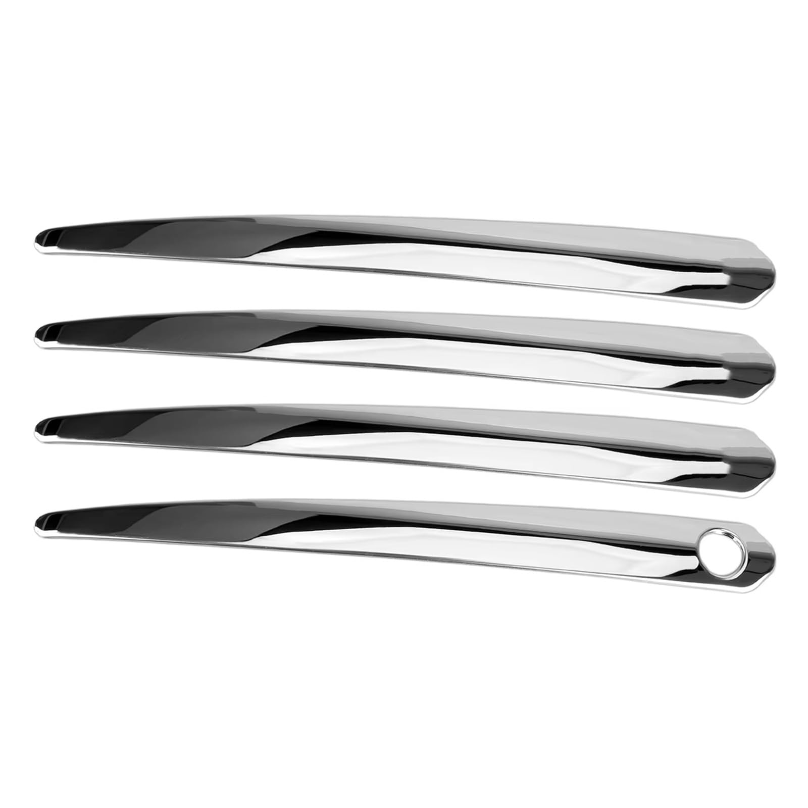 Xdworuw for Toyota for Highlander for RAV4 for Hybrid for Adventure for Prime 1Set Exterior Door Handle Trim Strip Cover Stainless Steel Door Handle Exterior Cover
