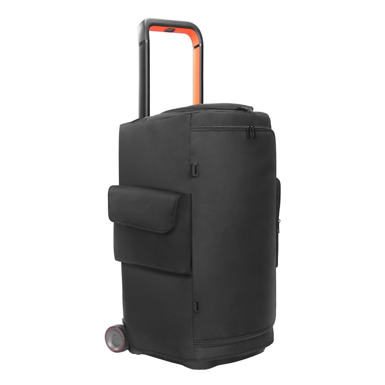 Lautsprecherhülle, kompatibel mit JBL PartyBox 520, tragbarer Lautsprecher, Outdoor-Reise, weiche Staubschutz-Aufbewahrungstasche mit Reißverschluss-Fenstertaschen für Ladegerät, Mikrofone