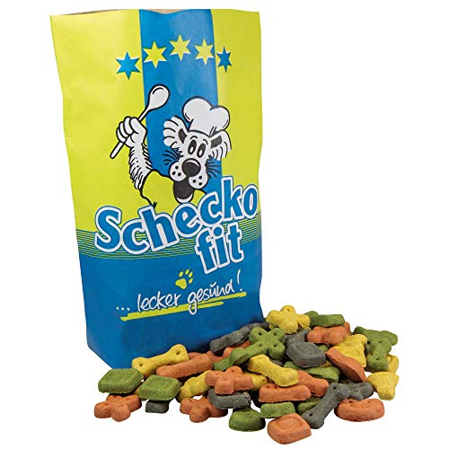 Schecker Hundeleckerli - Glücks-Kekse Hundekekse für den Hund - in unterschiedlichen Geschmacksrichtungen - 2 kg