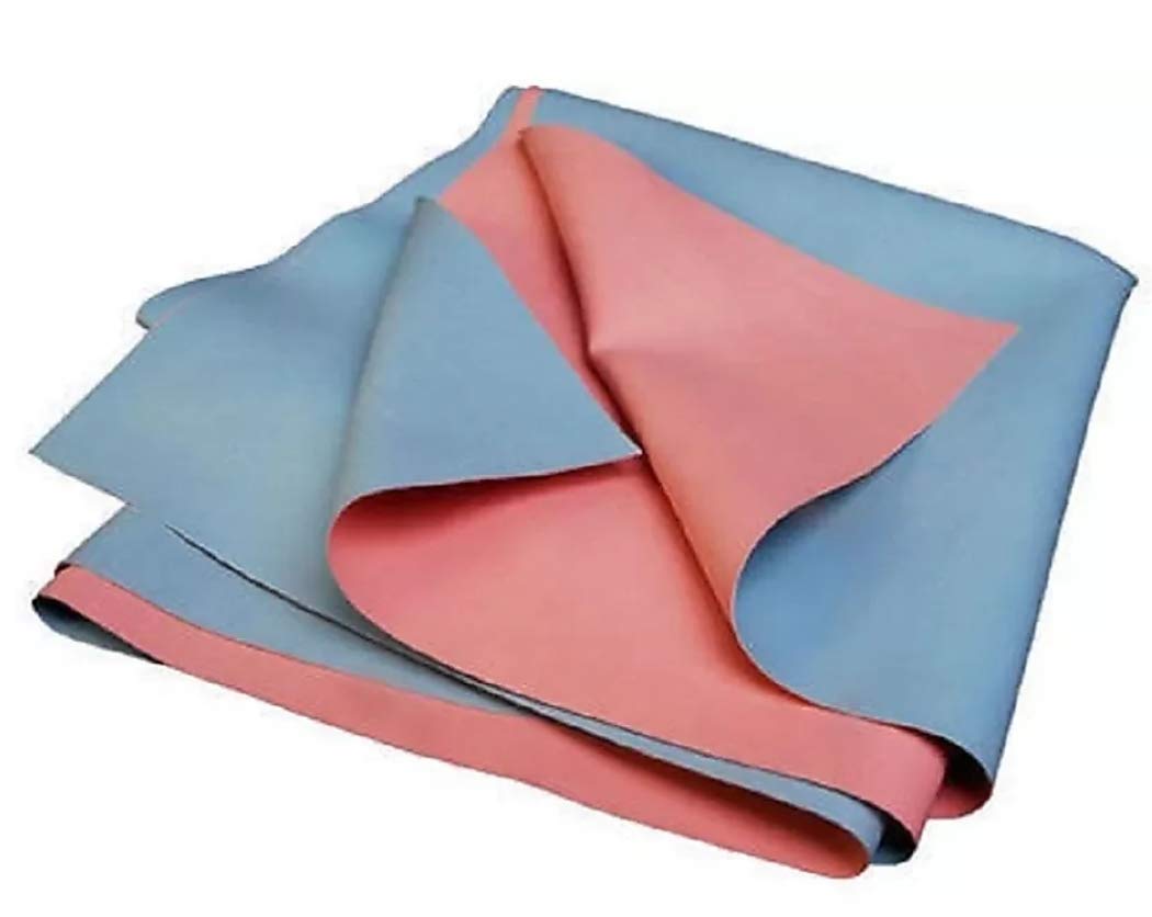 Keshomed Baby Mat (Makintosh Sheet) Rubber Sheet for Baby,1.0 mtr, Reusable Rubber Sheet for Long Last 1