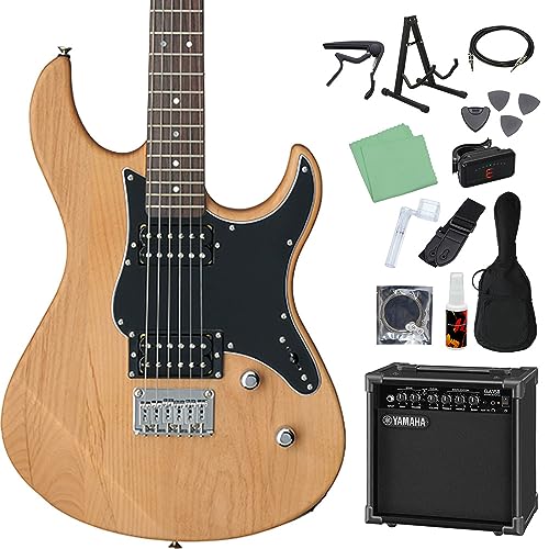 YAMAHA ヤマハ PACIFICA120H YNS エレキギター初心者14点セット 【GA15II付き】 イエローナチュラルサテン ヤマハ