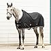 Equinavia Vind Lightweight Stable Blanket for Horses | No Fill Sheet with Wither Relief - Black - 80 in