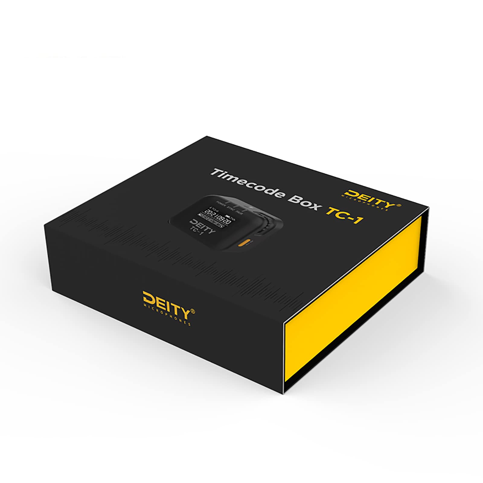 Deity TC-1 KIT Generatore di codici temporali wireless 2.4G Radio Bluetooth 5.0 Supporto APP Control Timecode Box con DSLR Cold Shoe Mount per riprese video Riprese Film (KIT 3 PZ)