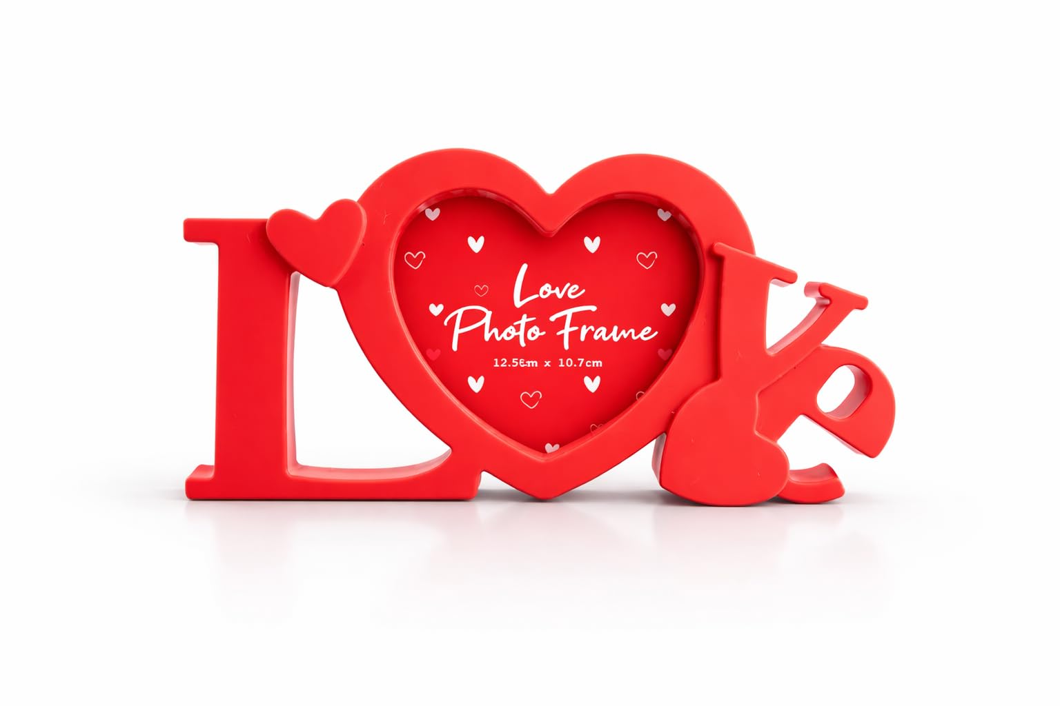 Love Photo Frame Valentines Romantic Heart Couple Picture Valentine 1pc
