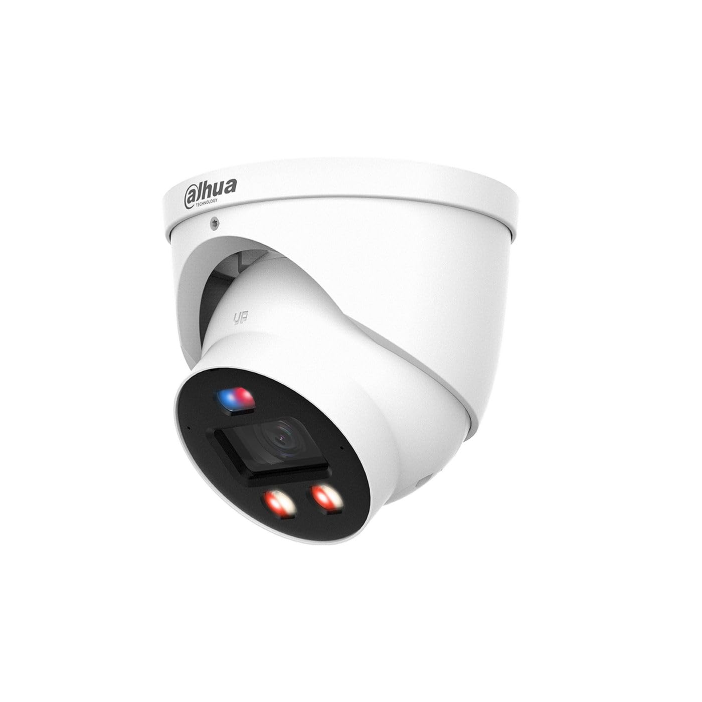 Dahua 6MP Smart Dual Light Active Deterrence Fixed-focal Eyeball WizSense TIOC Pro Network Camera (White)