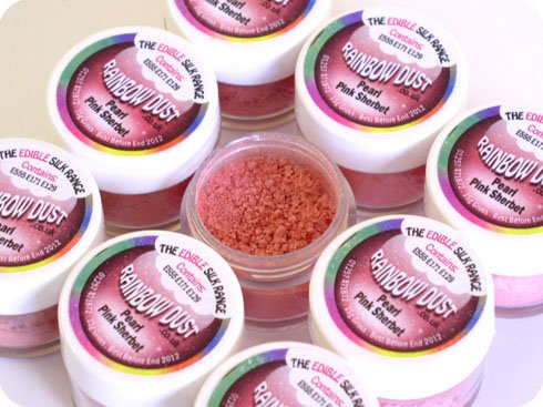 Rainbow Dust Edible Party Cake Glitter Decoration