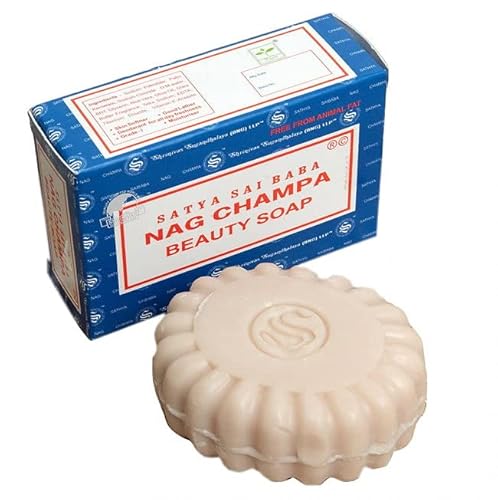 iO`p \[v - SATYA SAI BABA NAG CHAMPA BEAUTY SOAP [75g] Ό A}