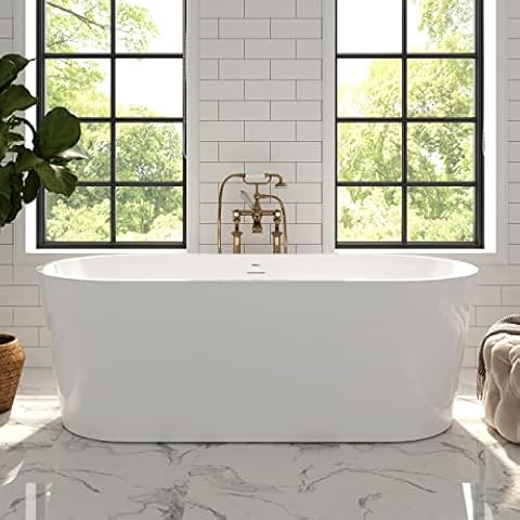 FerdY Shangri-La 67" Acrylic Freestanding Bathtub Cover