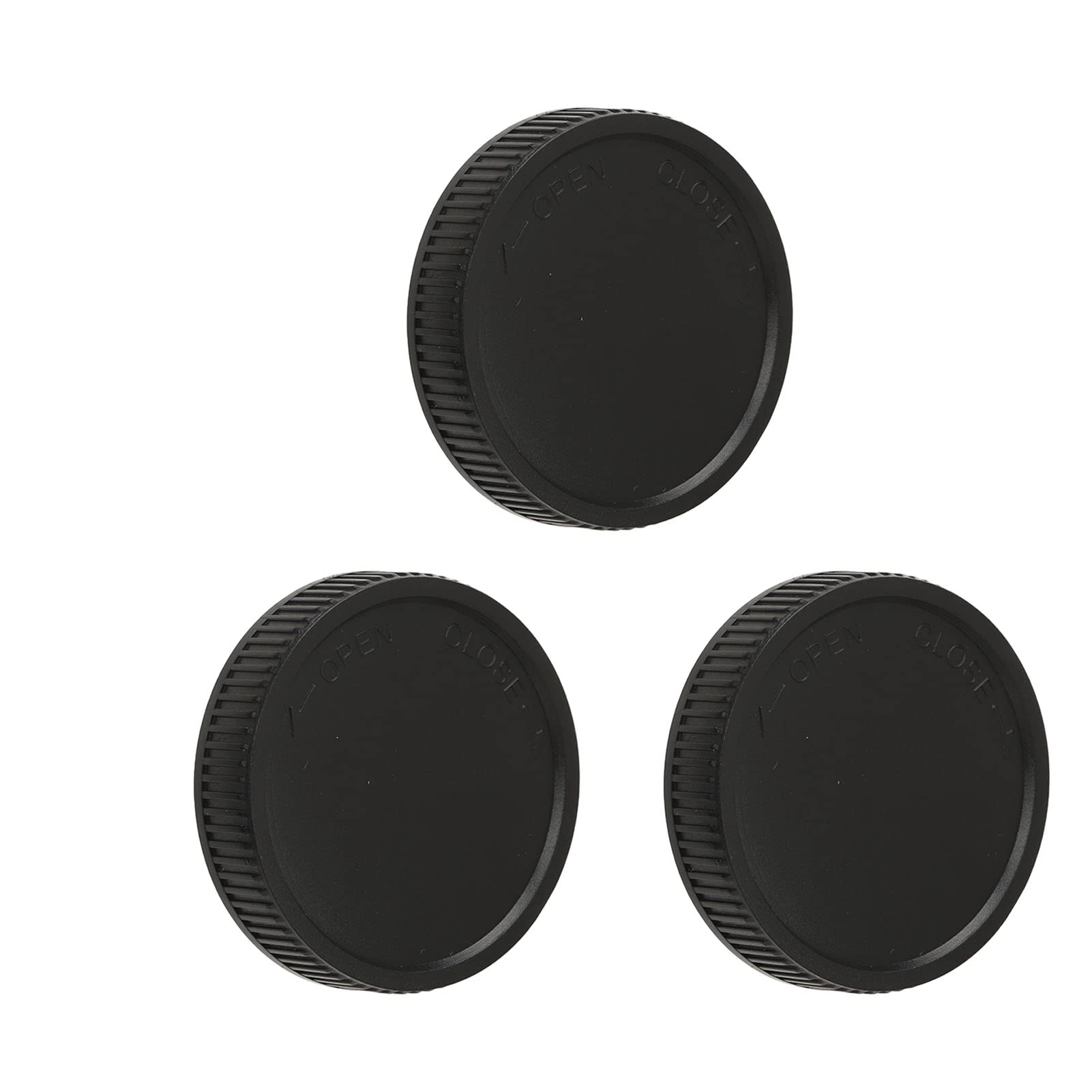 Sanpyl 3Pcs Rear Lens Fine Appearance Design, Dust Protective Cover for T Mouth Telescope M42x0.75, Compatible with All M42x0.75 Cameras and Telescopes