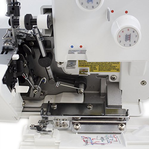 image for Juki 1-Needle, 3-Thread Overlock Machine MO-623, White