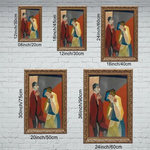 Figurines Robert Colquhoun toile décoration murale salon 40x61 - 2