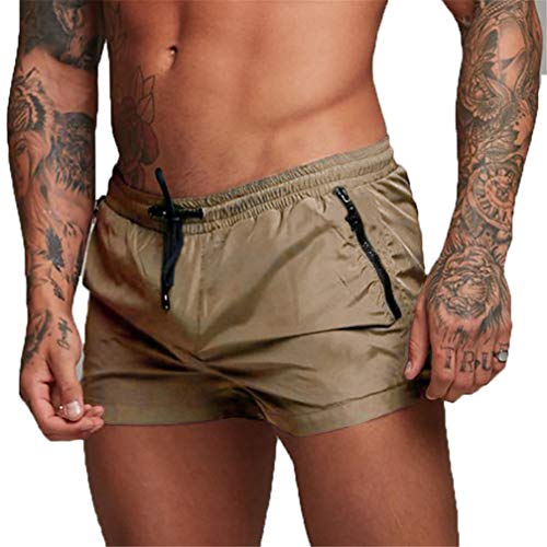 Kfnire Herren-Shorts, Badehose schnell trocknend Strand surfen Running Baden Shorts Boxer Unterhose (EU XL =Tag XXL, A #06)