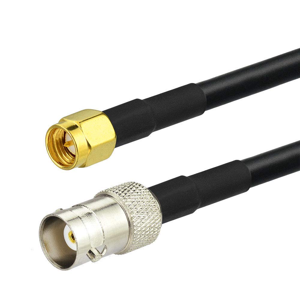 3AN Telecom SMA to BNC Cable, SMA Male to BNC Female Connector Using Low Loss RG58 Coaxial Cable, 3.6Ft 110cm 1PCS(Black) (B08GMC1WGB) Amazon Price History, Amazon Price Tracker