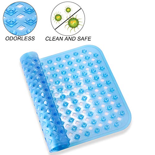 Yinenn 27NEWBLUEMAT Bath Shower Safety Mat 27.7X15.7 Inch Non-Slip Shower Mat thumb #1