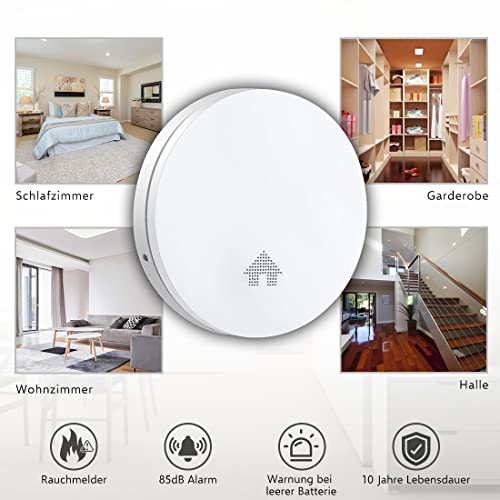 ELRO FS4610 Ultra Dunne Rookmelder met batterij - Voldoet aan Europese Norm EN14604-3 stuks - Afbeelding 4